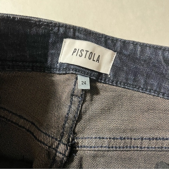 Pistola L.A. Womens Lennon High Rise Sz 24 Boot Jeans Style #P6088CSF Dark Denim - Picture 3 of 5